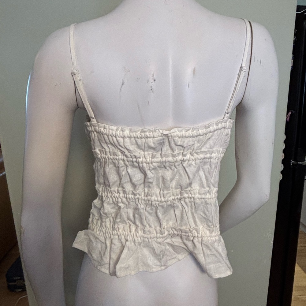 H&M Divided DRAWSTRING-DETAIL CAMISOLE TOP - Picture 6 of 10